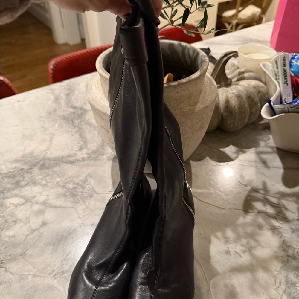 Sigerson Morrison Black Leather Footwear